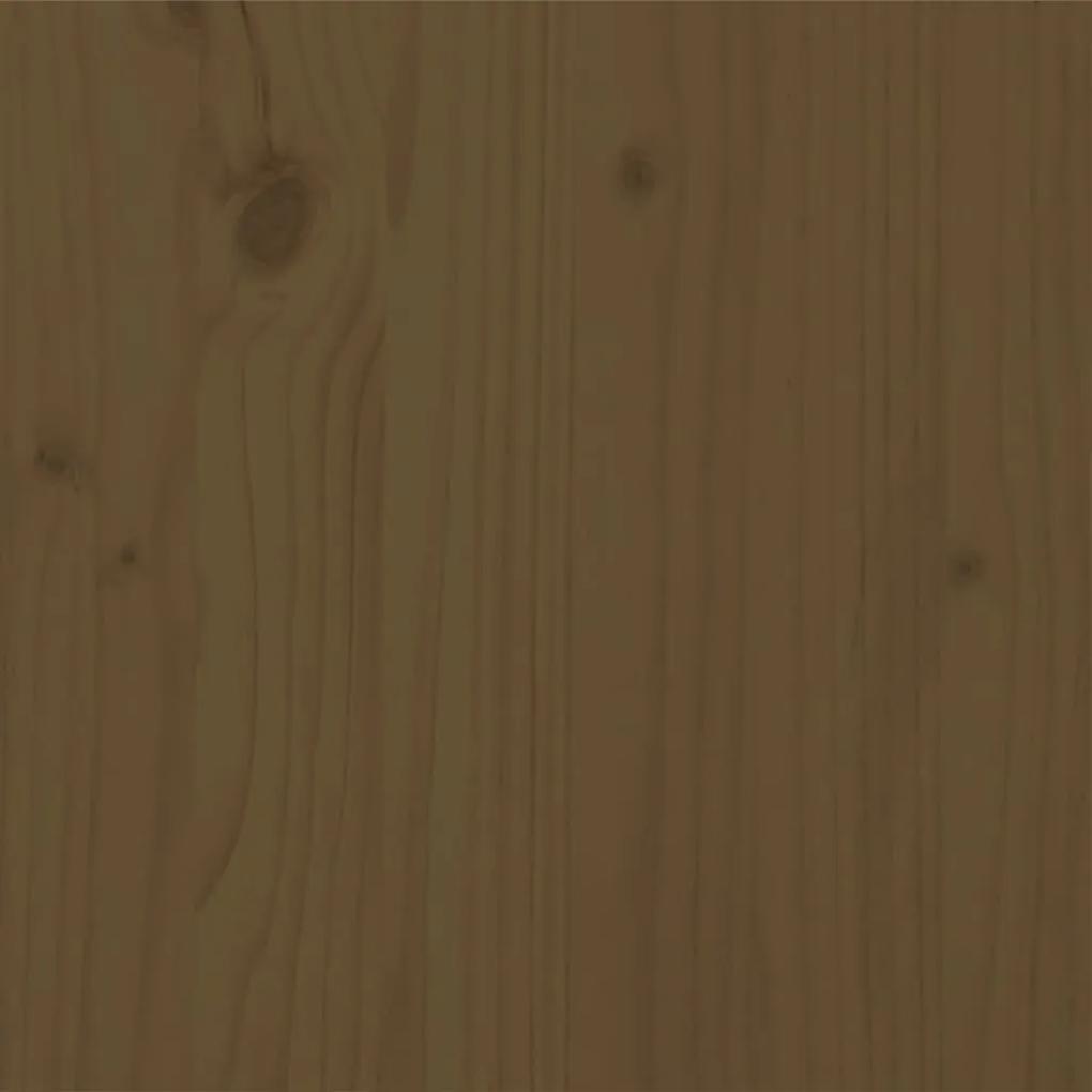 Giroletto Miele in Legno Massello di Pino 200x200 cm