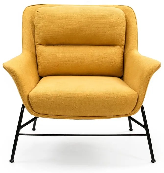 Poltrona gialla Sadira - Teulat