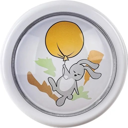 Rabalux 76073 - Luce notturna LED per bambini HOPPLY LED/0,3W/2xAA 6000K