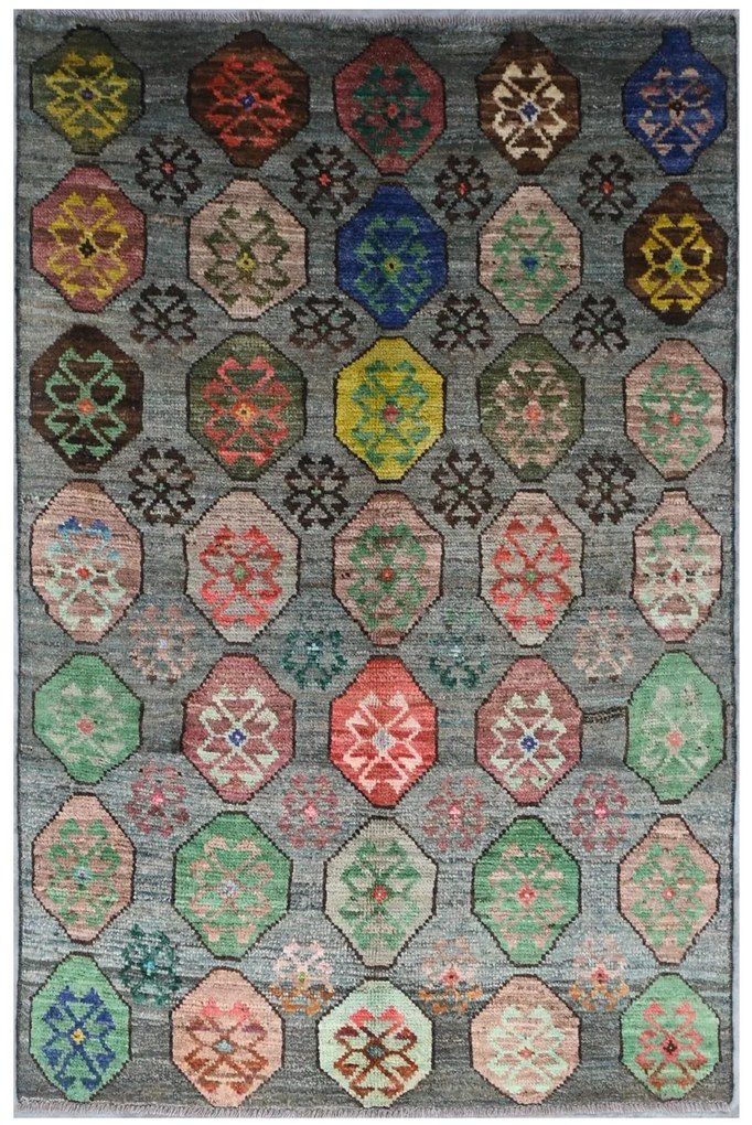 Berber Tappeto 110x170 (Pakistan) Annodato A Mano