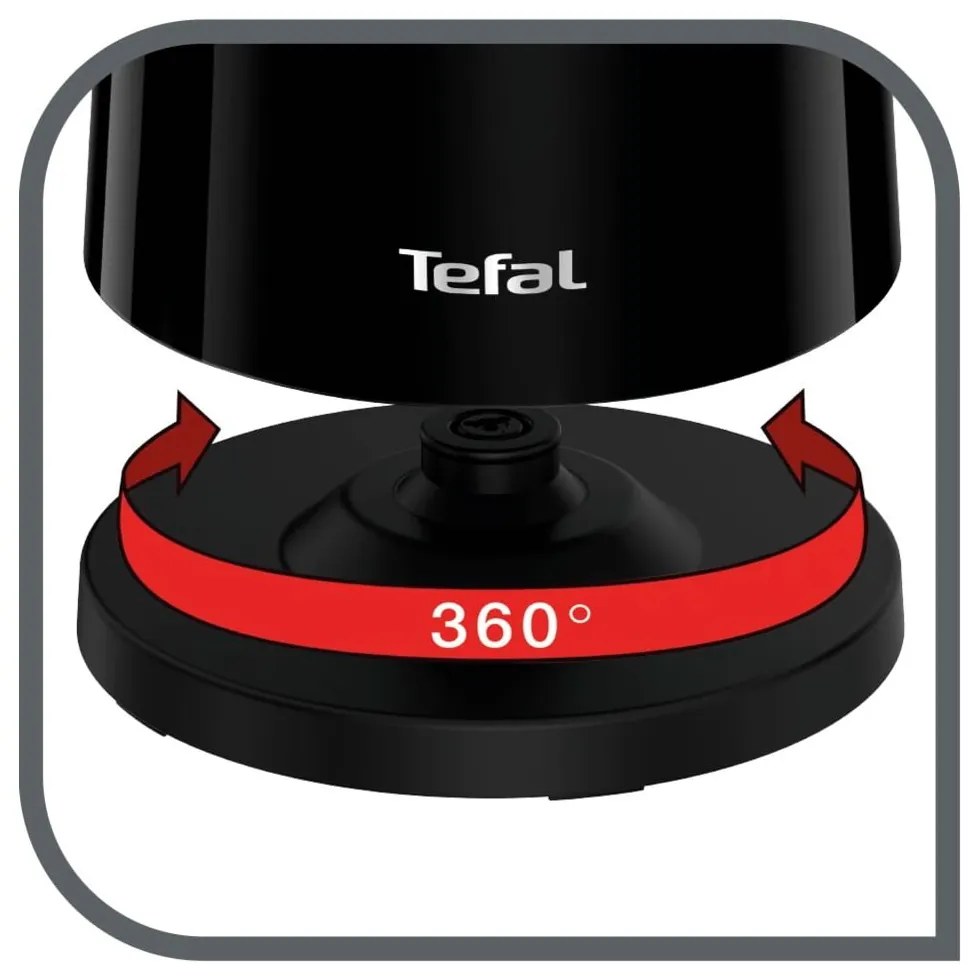 Bollitore nero 1,7 l KO851830 - Tefal