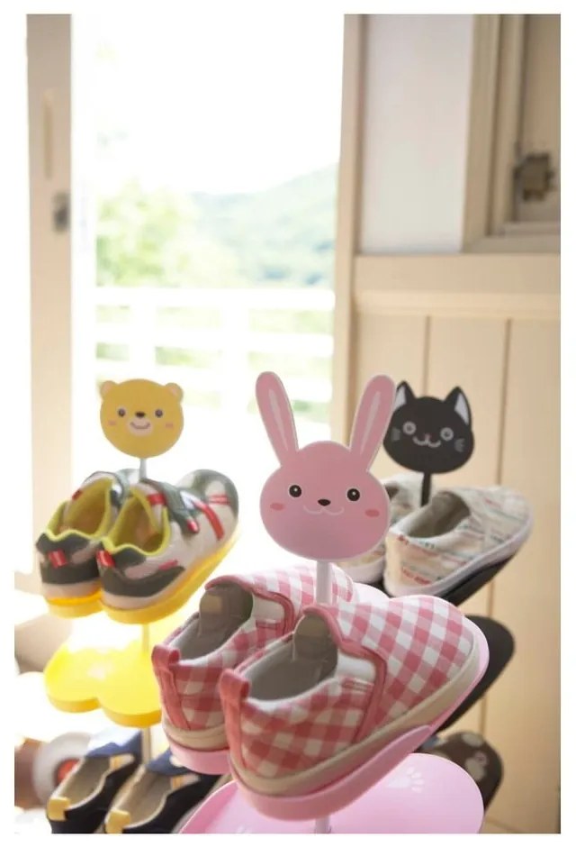 Scarpiera rosa per bambini Scarpiera per bambini Kid's Shoe Rack - YAMAZAKI