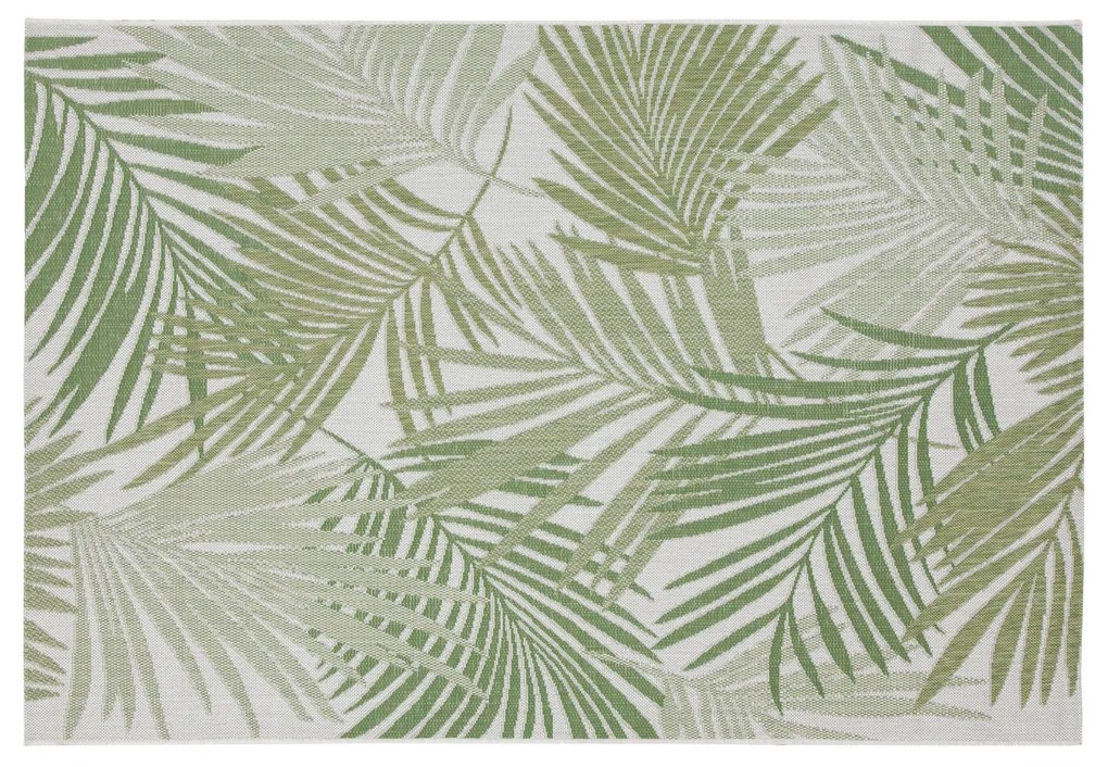 Tappeto palme interno ed esterno 200x80 cm verde