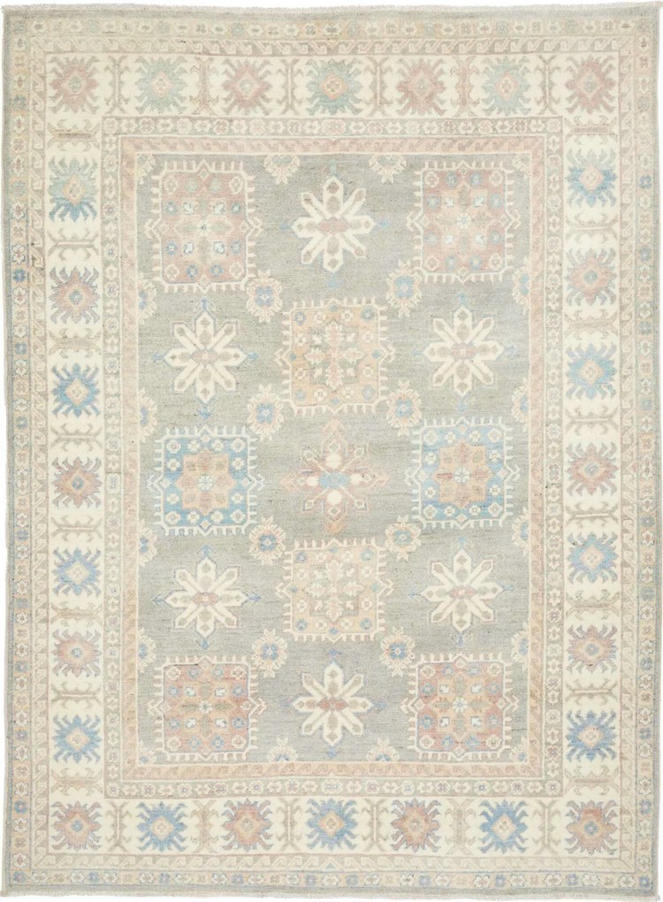 Kazak Tappeto 190x150 (Pakistan) Annodato A Mano