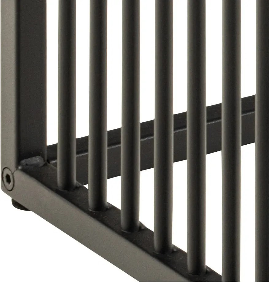 Tavolo contenitore con piano in vetro 40x40 cm Strington - Actona