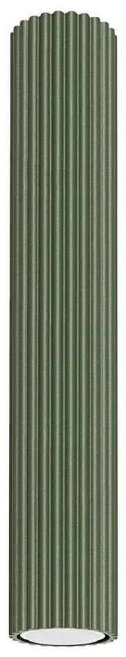 Sollux SL.1609 - Faretto KARBON 1xGU10/10W/230V 40 cm verde