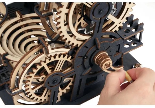 RoboTime - 3D puzzle a binario di marmo Città degli ostacoli