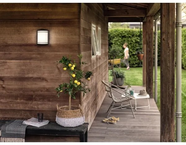 Philips 17320/30/P3 - Applique da esterno ANTELOPE LED/6W/230V IP44