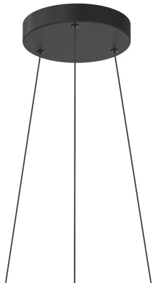 ONLI - Lampadario LED a sospensione con filo MATE LED/40W/230V 4000K nero
