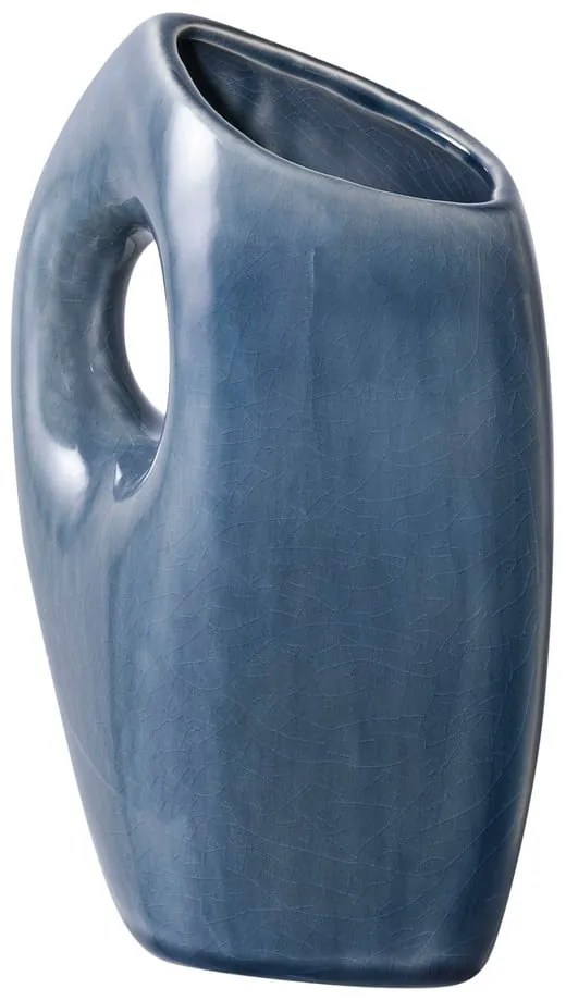 Vaso in ceramica blu scuro (altezza 18 cm) - House Nordic