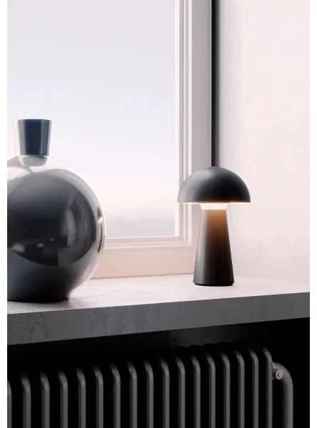 Redo 90439 - Lampada touch dimmerabile a LED KIRA LED/4,7W/230V 2200 mAh nera