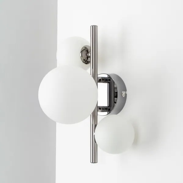 Brilagi - Applique a LED MILLA 3xG9/3W/230V cromo lucido/bianco