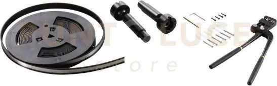 I-segmento-6m kit base 600cm per lampada lineare cavo teso led incl...