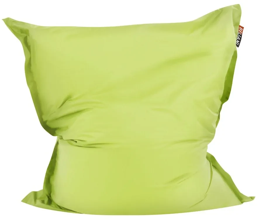 Poltrona sacco impermeabile nylon verde smeraldo 140 x 180 cm FUZZY 