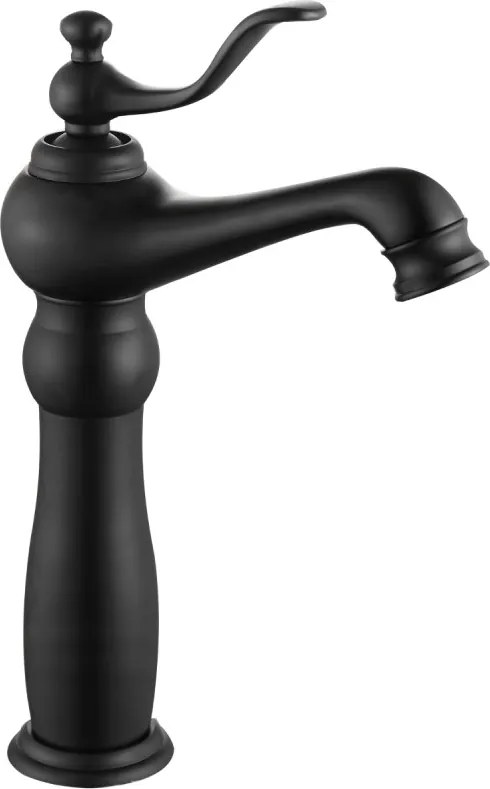 Mexen Vela rubinetto lavabo alto, nero - 744510-70
