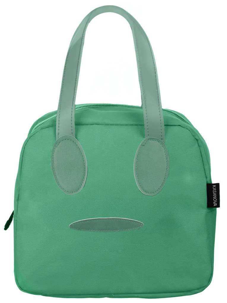 Borsa termica porta pranzo sorriso verde 6,5 L Cooler