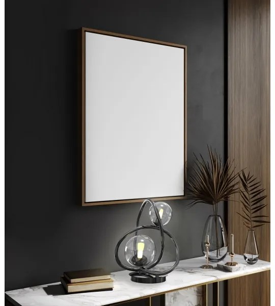 Wofi 8014-205 - Lampada da tavolo LED NANCY 2xG9/3,5W/230V nero/cromo