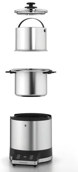 WMF - Cuociriso KITCHENminis 220W/230V 1 l acciaio inossidabile