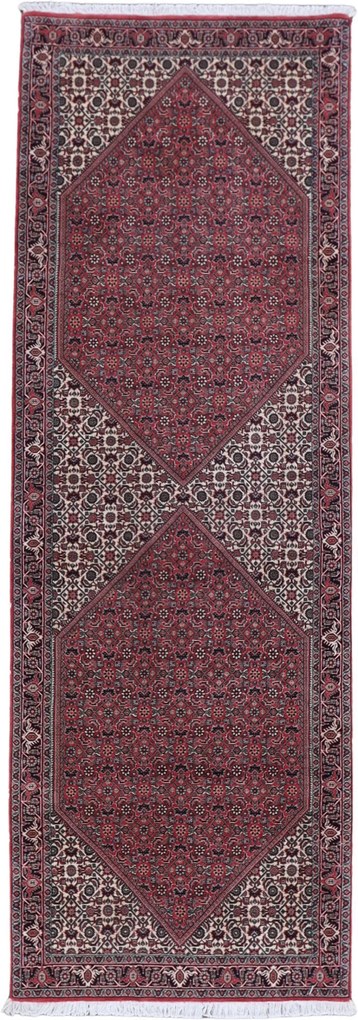 Bidjar Tappeto 290 x 100 (Iran) Annodato A Mano