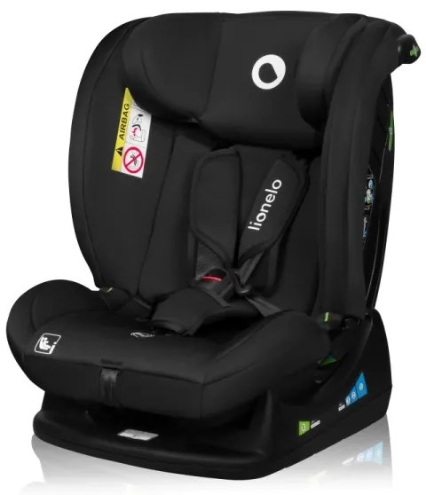 Lionelo - Seggiolino auto IZZY i-Size 40-150 cm Nero Carbonio