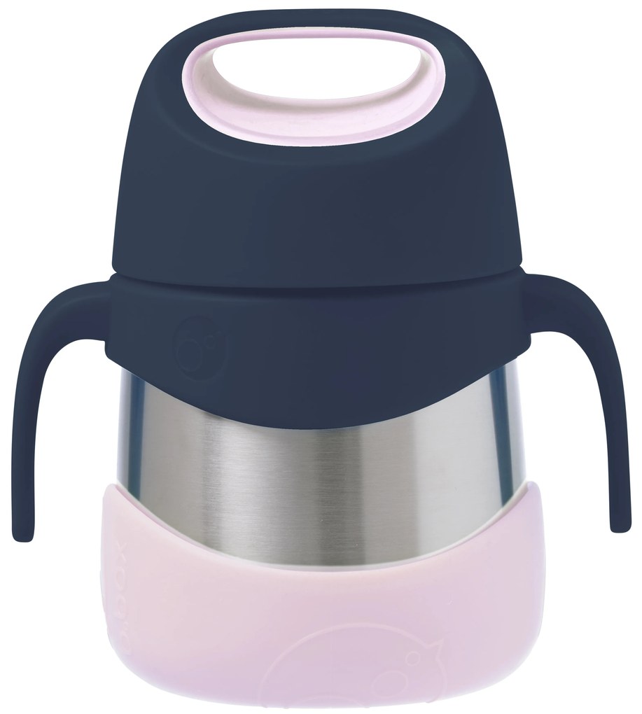 Contenitore termico per alimenti – indaco/rosa