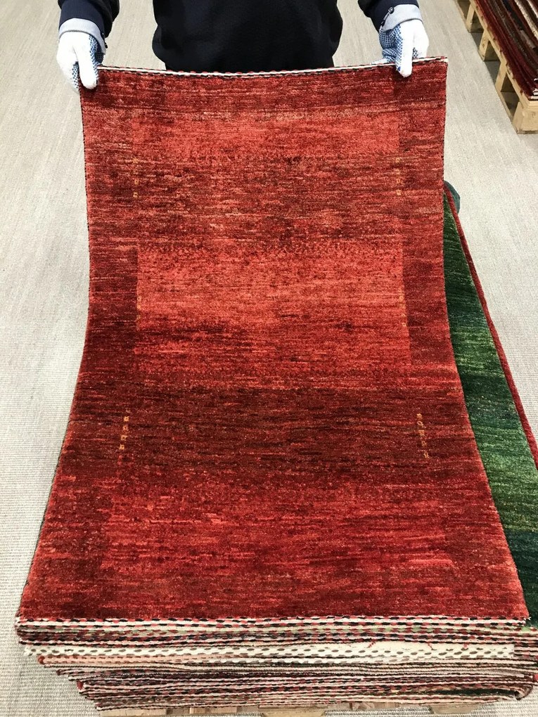 Loribaft Tappeto persiano 70x100 Rosso (Iran) Annodato A Mano