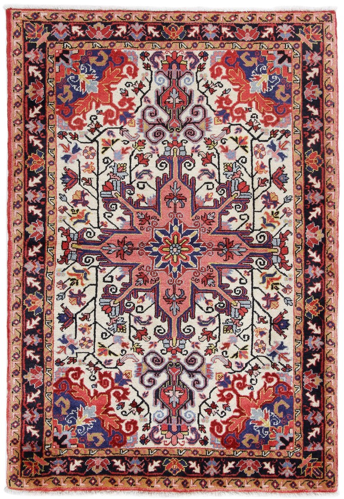 Heriz Tappeto 120x180 (Iran) Annodato A Mano