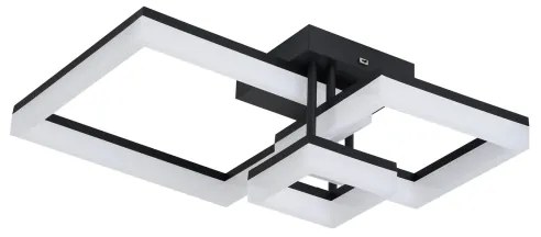 Rabalux 71386 - Plafoniera LED AMILIA LED/22W/230V 3000/4000/6500K nero