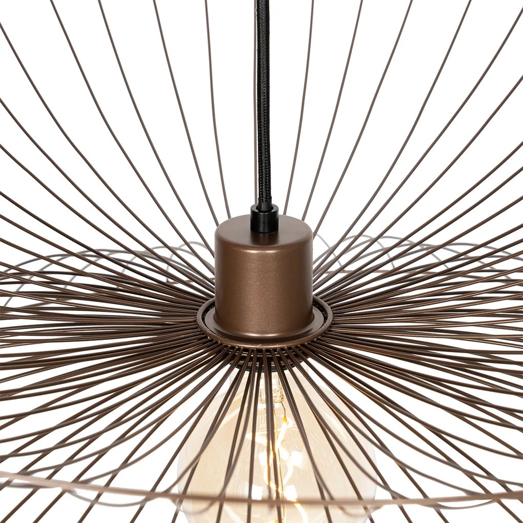 Lampada a sospensione di design in bronzo 66 cm - Pua