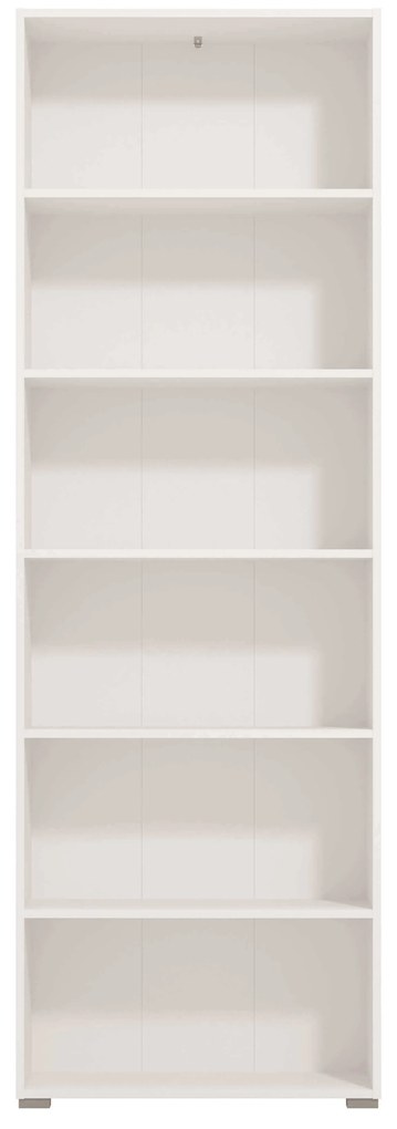 MADDIE - libreria sei ripiani moderno minimal in legno