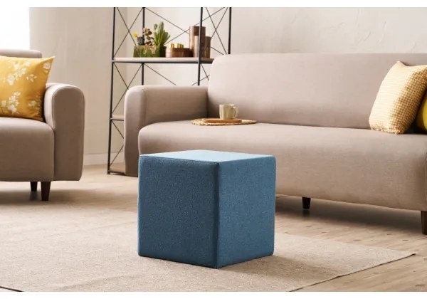 Pouf CUBI 40x40 cm blu