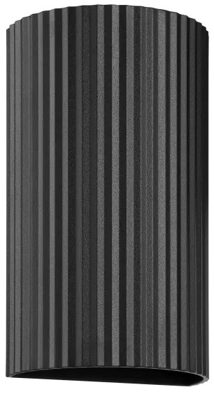 Brilliant - Applique UNDULA 2xGU10/10W/230V nero