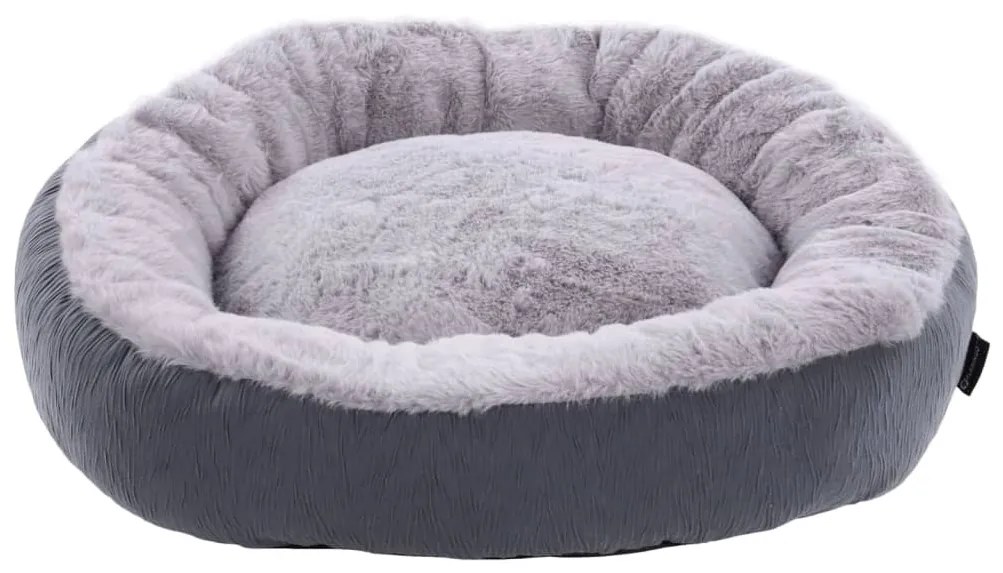 Cuccia Per Animali Domestici Suza Rotonda 50x50x15 Cm Grigia /