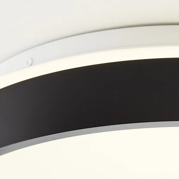 Brilliant - Plafoniera LED KALMAR LED/26W/230V 3000K diametro 39 cm nero