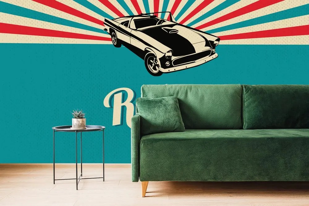 Carta da parati autoadesiva – In stile retrò