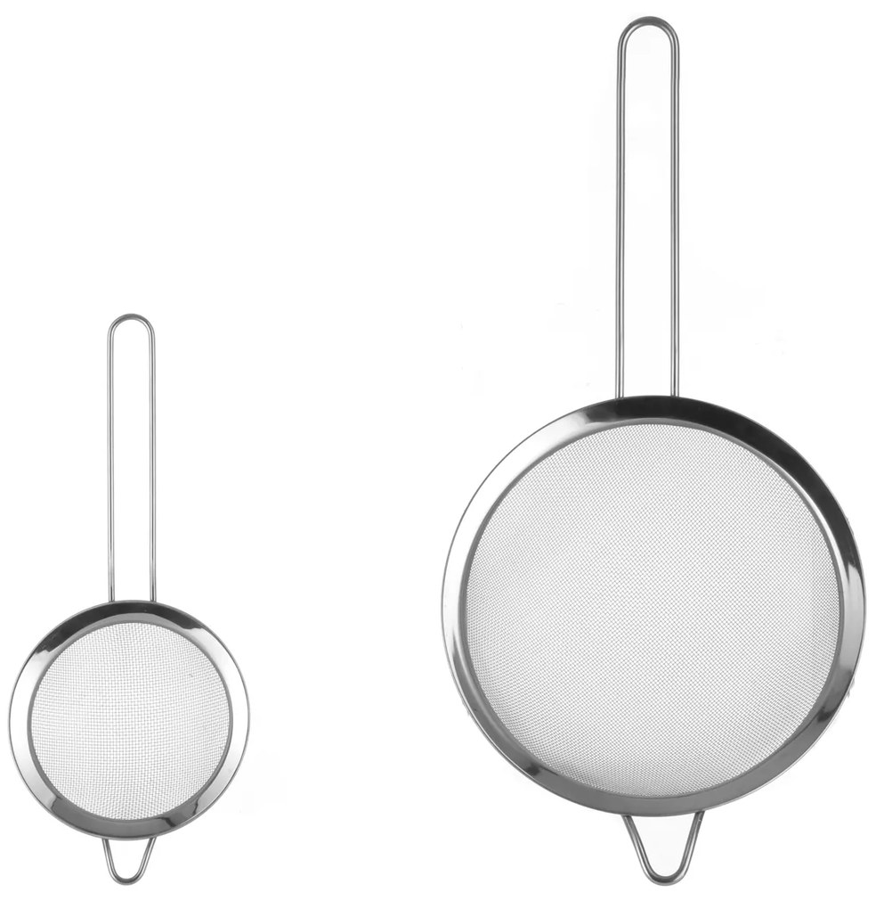 Set 2 colini in acciaio inox