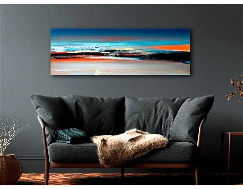 Quadro Landscape at Dawn (1 Part) Narrow  Colore colorful, Dimensioni e Misure 120x40