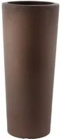 Vaso 40x90 cm in Polietilene Tulli Schio Cono Essential 90 Bronzo