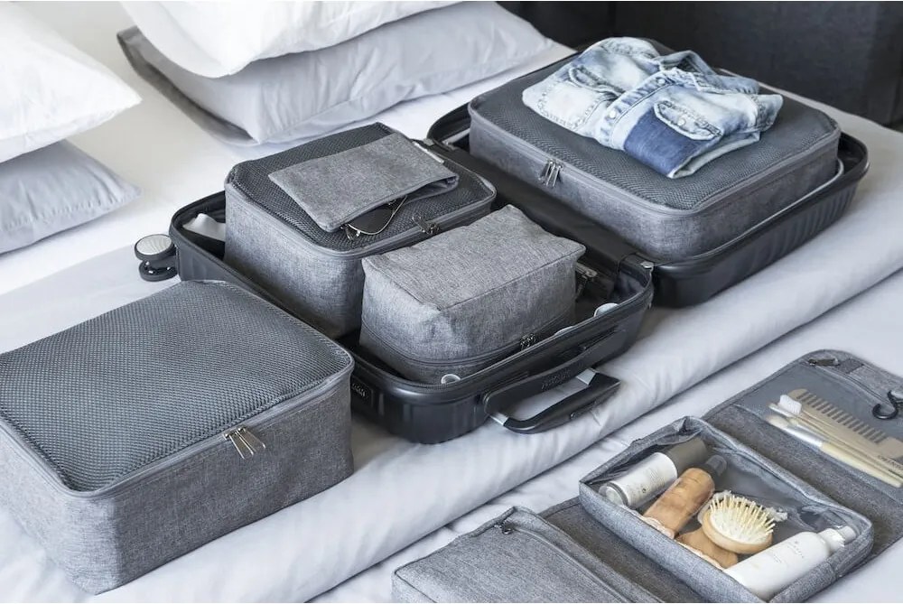 Organizzatore da viaggio in tessuto - Bigso Box of Sweden