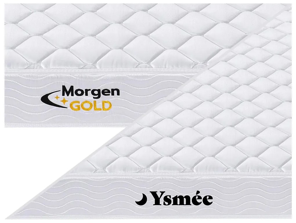 Materasso matrimoniale francese a molle e memory foam 140 x 190 cm - YSMÉE di MORGENGOLD