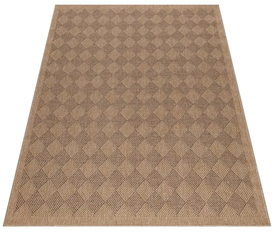 Tappeto da interno/esterno colore naturale scuro 120x170 cm Dhaka – Ayyildiz Carpets