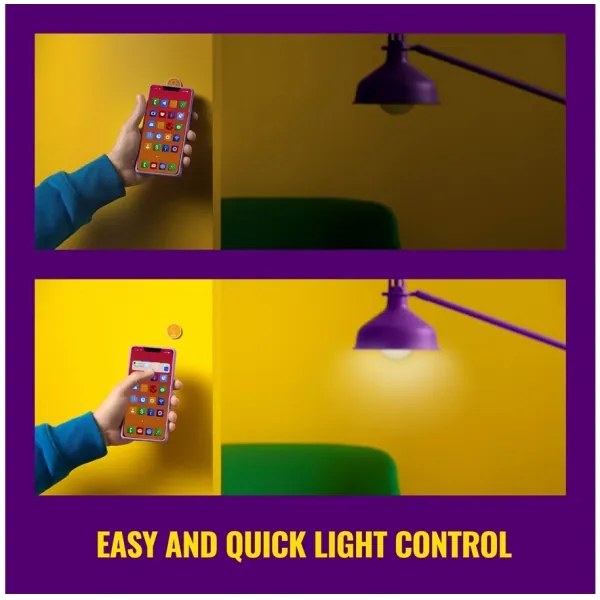 WiZ - NFC Etichetta autoadesiva per il controllo dell'illuminazione 4 pz.