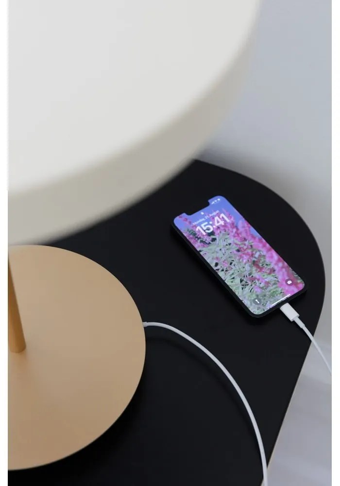 Lampada da tavolo dimmerabile a LED bianchi con paralume in metallo (altezza 41,5 cm) Asteria Table - UMAGE