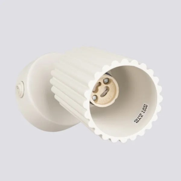 Brilagi - Faretto da parete CRESTO 1xGU10/10W/230V color crema