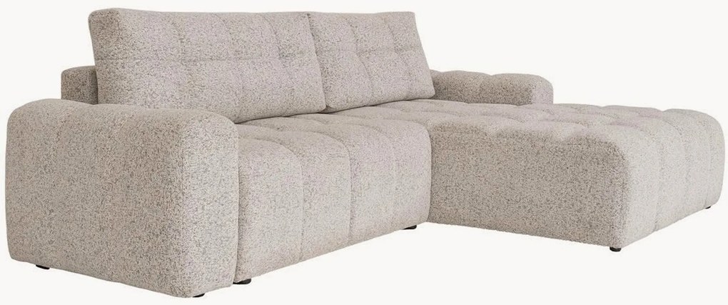 Divano letto angolare 4 posti con contenitore Lulu