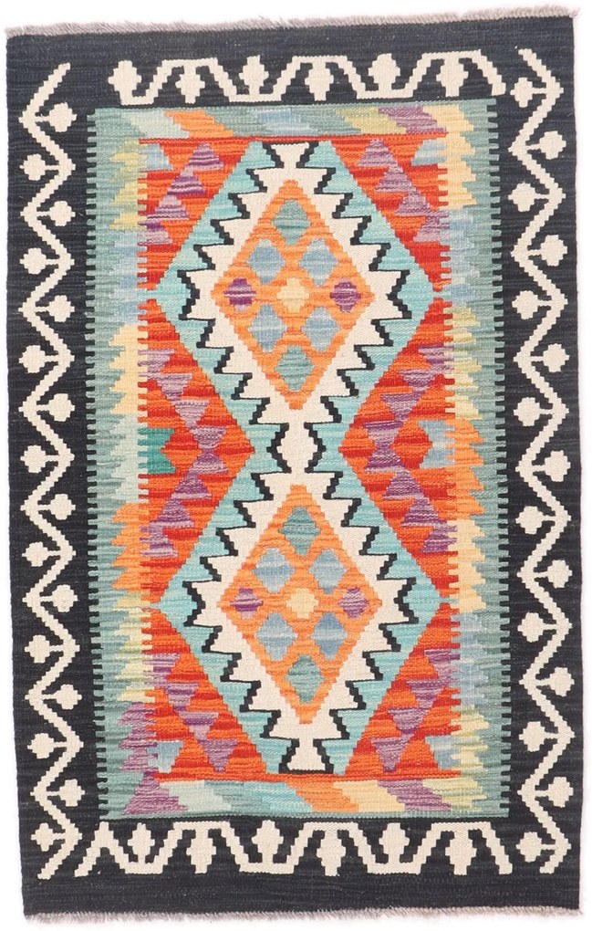 Kilim Tappeto 80 x 120 (Pakistan) Tessuto A Mano