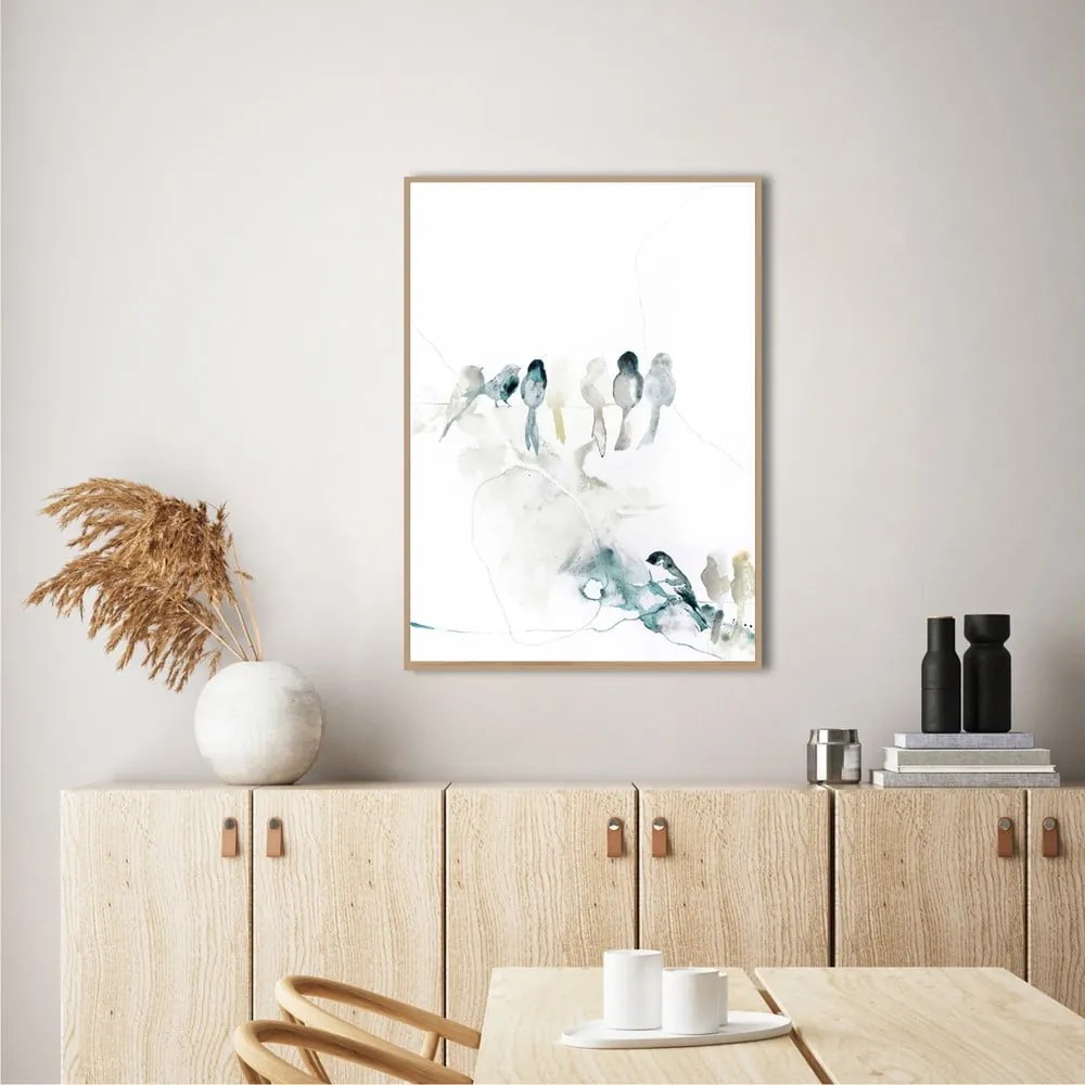 Dipinto 50x70 cm Birdshape – Malerifabrikken