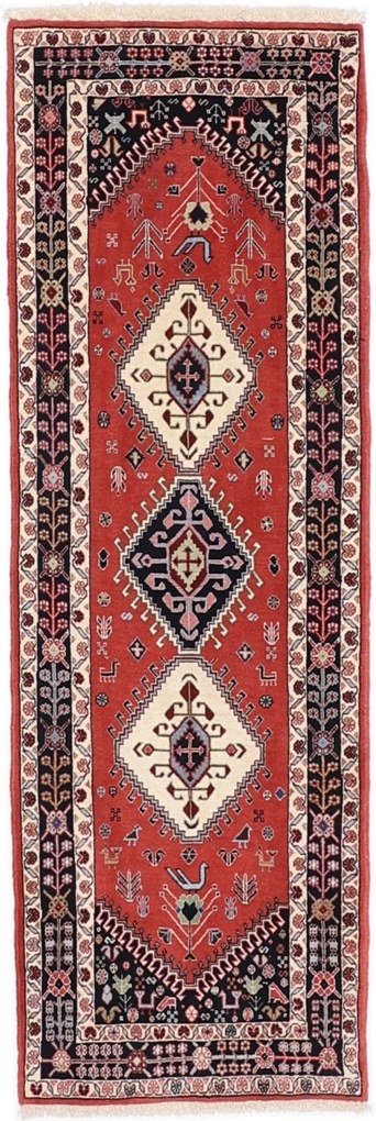 Gashghai Tappeto persiano 60 x 200 (Iran) Annodato A Mano