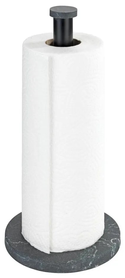 WENKO 53212100 - Porta strofinacci 15x32 cm nero