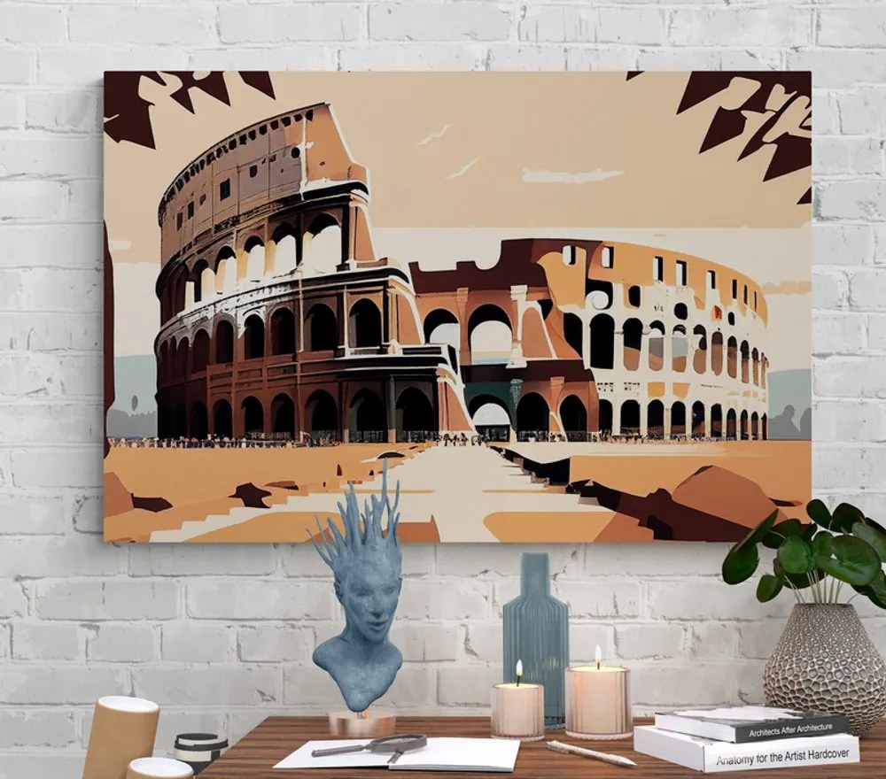 Quadro su tela – Colosseo a Roma